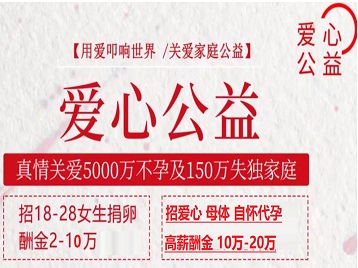 商丘市捐卵助孕生子 爱心志愿者招募